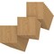 Ekena Millwork 7 3/4W x 7 3/4H x 1/4T Wood Hobby Boards, Maple, 25PK HBW08X08X250DMA - alternate 1